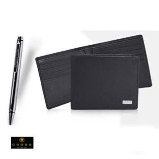 Insignia Slim Wallet + Cross Agenda Pen