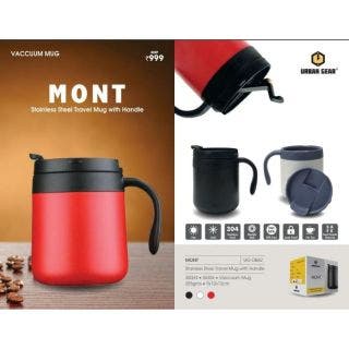 Mont Stainless Steel Travel Mug With Handle Urban Gear 