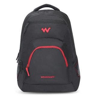 Black Hopper 2.0 Laptop Backpack 15 Inch Wildcraft 