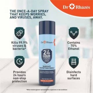 Dr Rhazes 24-hours Surface Protection Shield Spray (250 ml)