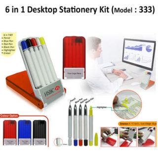 6 in1 Desktop Stationery Kit