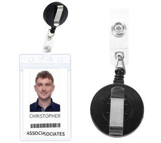 Yo-Yo Retractable Key Ring for ID Card Holder