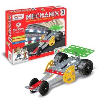 Mechanix - 0 DIY, Didactic, Learning, Stem, Building And Construction Toy