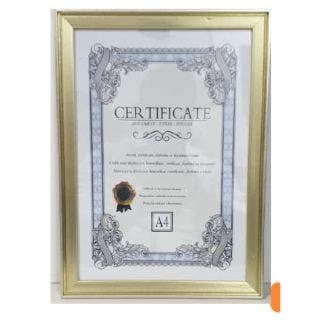 Certificate With Frame - CF 04