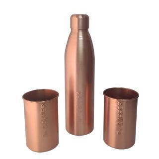 Dr Copper Set (1 Bottle & 2 Tumbler)