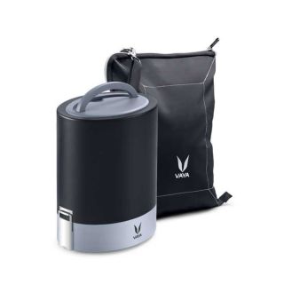 Vaya Tyffyn Jumbo Stainless Steel Lunch Box with Bagmat 1300 ml