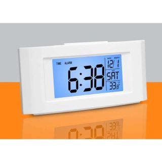 Vista Backlight Clock With Temperature  