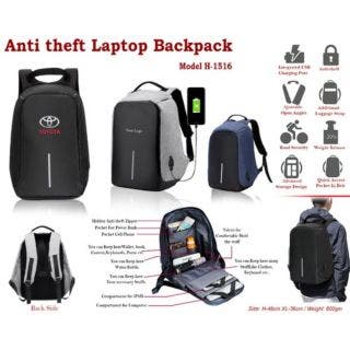 Anti Theft Laptop Backpack