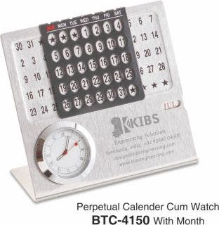 Prepetual Calendar Cum Watch With Month BTC-4150