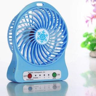 3 Speed Portable Fan With Torch