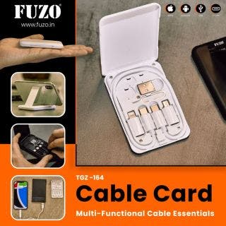 Cable Card Multi-Functional Cable Essentials - Fuzo