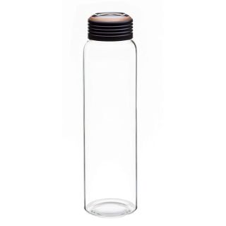 SignoraWare Claro Flow Borosilicate Glass Bottle, 550 ml,  Clear