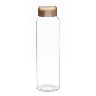 SignoraWare Claro Pro Borosilicate Glass Bottle, 1 Liter, Clear