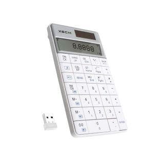 Number CruncherWireless Numeric Keypad with 10 Digit Calculator 33 Keys Number Cruncher Xech