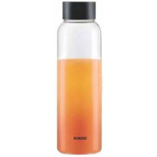 Crysto Wide Glass Bottle 1L Borosil 