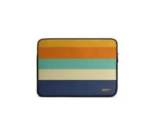 Orange Quin Zippered Sleeve For Laptop