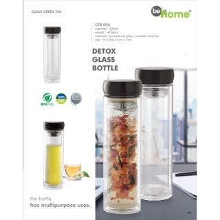 Detox Glass Bottle BeHome