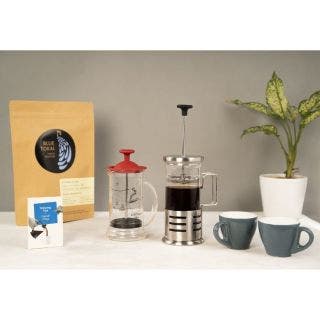 French Press Starter Kit Blue Tokai 
