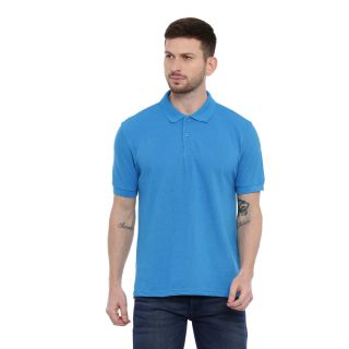 Elegant  Men's Collar H\S T-Shirt