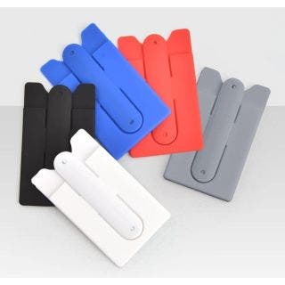 Silicon Mobile Wallet With Curly Stand