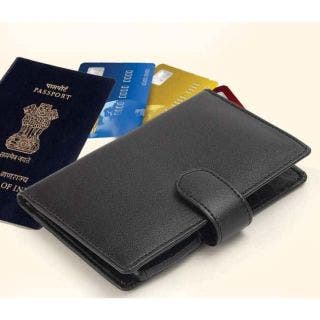 Passport Holder With Sim Card Safe Case & Sim Card Jackets Wide Design