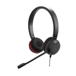 Jabra Evolve 30 Stereo On Ear Headphone With Mic