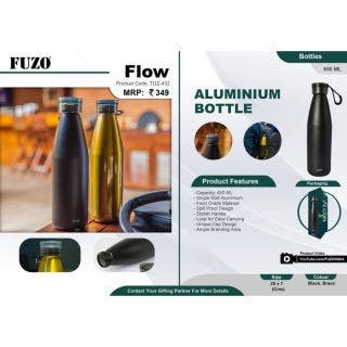 Flow Aluminium Bottle - Fuzo