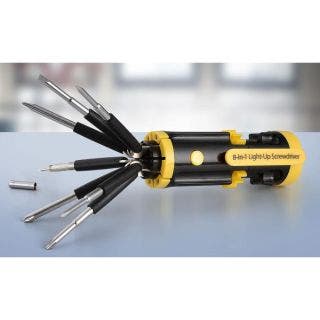 Folding Toolkit With 4 LED Torch