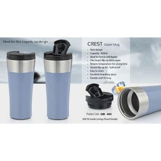 Crest -  Double Wall S.S Flask 400ml