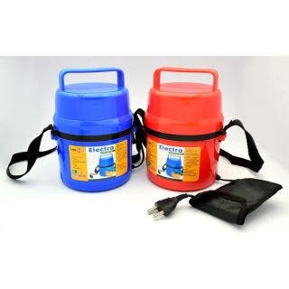 Power Plus Electra Lunch Box Steel - 3 Container