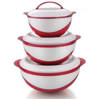 Galaxy: 3 pc Casserole Set Total Capacity 3L