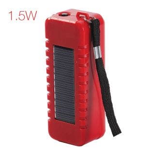 1.5W LED Rechargeable Solar Torch