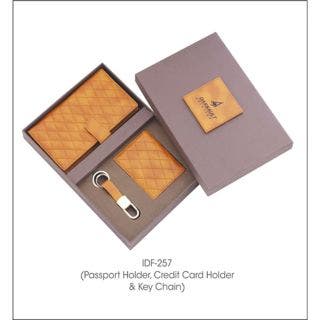 Dassult - Passport Holder +K Chain +Credit Card Holder