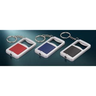 3 In 1 Keychain With Opener And Torch Rectangle