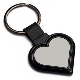 Rotating Heart Shape Keychain