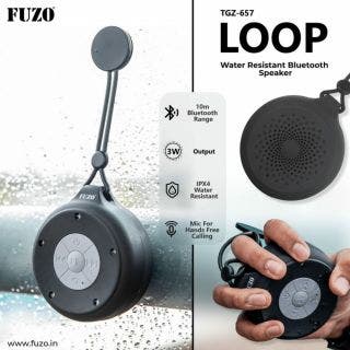 Loop Water Resistant Bluetooth Speaker - Fuzo