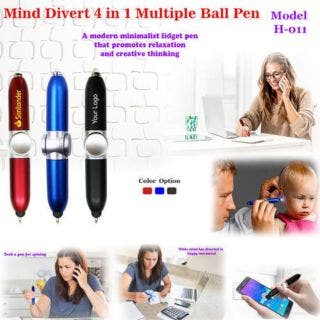  Promotional Plastic And Metal Clip Ball Pen