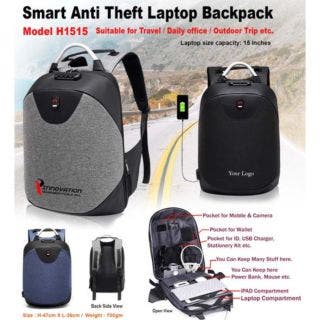 Anti Theft Travelling Laptop Bag