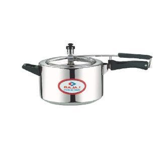 Bajaj PCX 33, 3 LTR Inner Lid Pressure Cooker (Silver, ISI Certified)