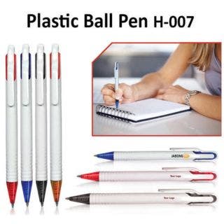  Promotional Plastic And Metal Clip Ball Pen