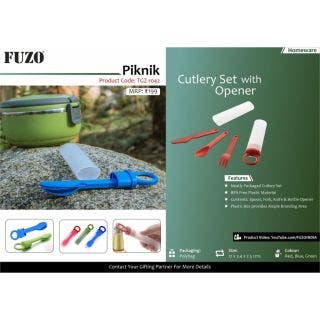 Piknik Cutlery Set With Opener Fuzo