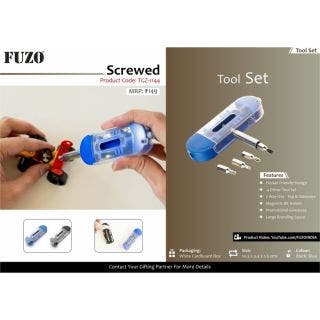 Screwed Tool Set Fuzo