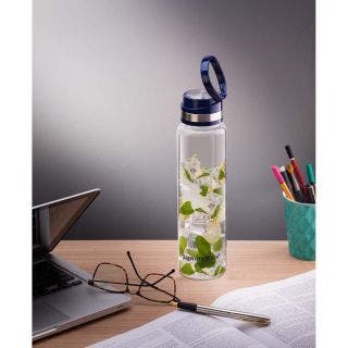 Signoraware Starlite Borosilicate glass Bottle, 750 ml Transparent