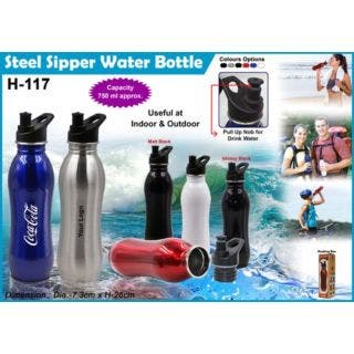 Steel Sipper Water Bottle 