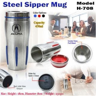 Steel Sipper Mug