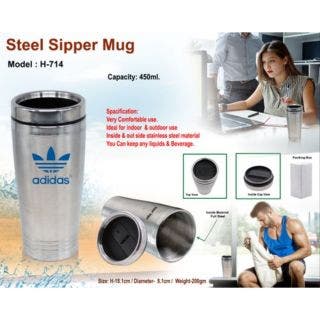 Steel Sipper Mug