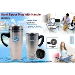 Steel Sipper Mug 