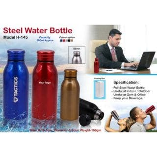 Steel Sipper Water Bottle