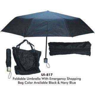 Foldable Umbrella with Emergency Shopping Bag UI 817