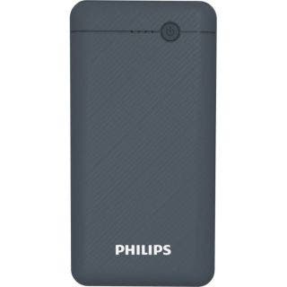 PHILIPS 10000 mAh Power Bank 10 W, Fast Charging Blue, Lithium Polymer